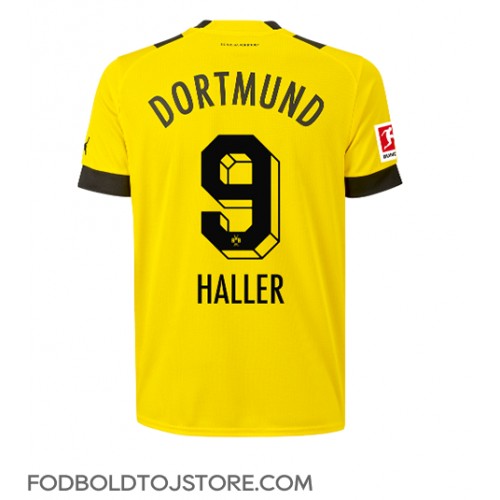 Borussia Dortmund Sebastien Haller #9 Hjemmebanetrøje 2022-23 Kortærmet